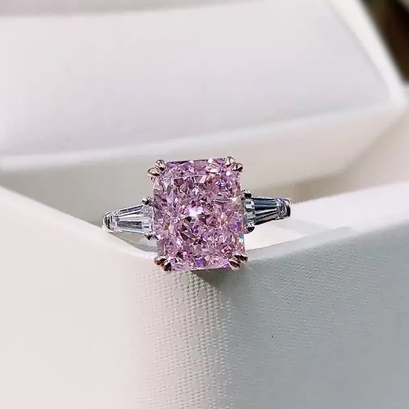 Neiman Marcus Jewelry - 2ct Radiant Pink Sapphire Ring
